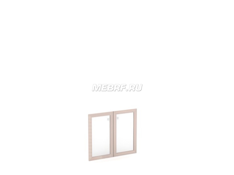 Дверь стеклянная тонированная в алюминиевом профиле V-014