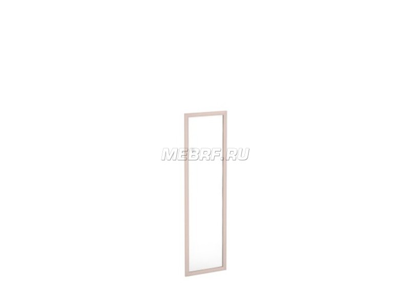 Дверь стеклянная тонированная в алюминиевом профиле V-025